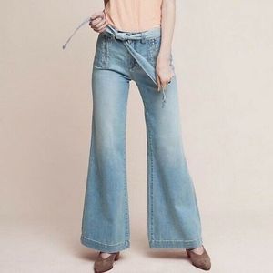 Pilcro and the Letterpress Palazzo High Rise Jeans